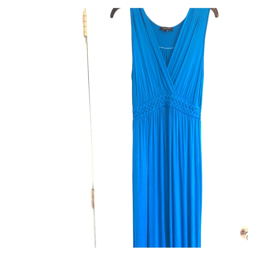 Blue maxi dress